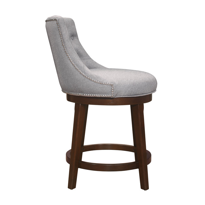 Three Posts™ Papillion Swivel Counter & Bar Stool & Reviews Wayfair